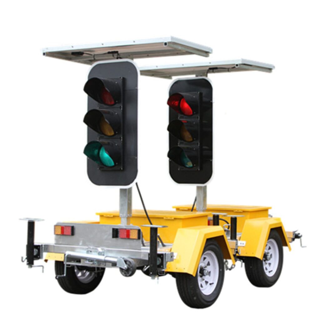 Hire portable traffic lights, attenuator trucks, and VMS boards from Traf Hire in Christchurch, Hamilton, and Bay of Plenty.